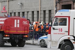 Nổ lớn gần nơi đã xảy ra tấn công ga tàu điện ngầm tại St. Petersburg 